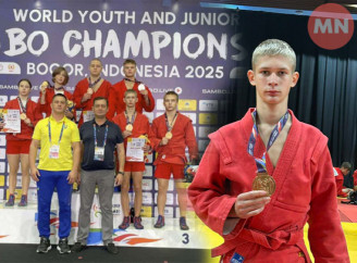Ніжинський спортсмен Микита Киреєв виборов «бронзу» на Чемпіонаті світу з самбо в Індонезії