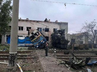 Росія обстріляла депо Укрзалізниці в Одесі та залізничну інфраструктуру на Півночі