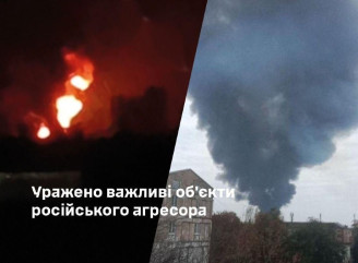 Сили оборони України атакували нафтопереробні та газові об’єкти в росії і на окупованих територіях