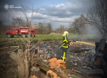 Смертельна пожежа на Чернігівщині: у будинку виявили тіла двох чоловіків