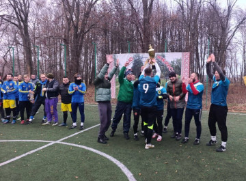 "Олімпік" із Прилук став переможцем Відкритого осіннього кубку Ніжинського району з мініфутболу 2025