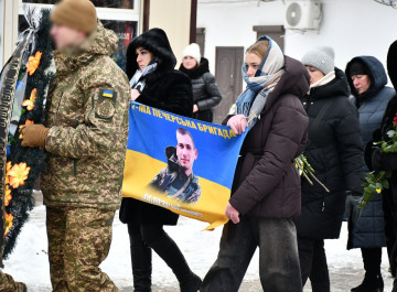 Ніжин провів в останню путь загиблиго Героя - Олександра Залозного 