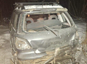 Росіяни поцілили у цивільне авто на  Чернігівщині