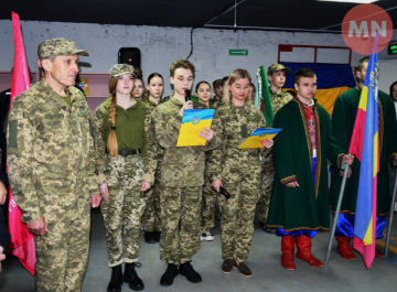 Ніжинські школярі долучилися до військово-патріотичної гри «Сокіл»