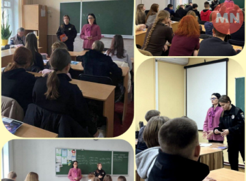 У Ніжині в ліцеї пройшов перший тиждень акції «16 днів проти насильства» під гаслом «Добро завжди перемагає зло!»