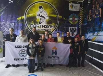 Юні боксери Ніжина вибороли шість перших місць на Кубку Носівської громади