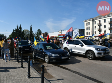 У Ніжині вперше провели автопробіг «Пам’ять мужнього серця»