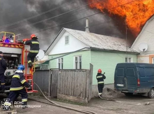 Рятувальники Чернігівщини шість разів залучались до ліквідації пожеж фото