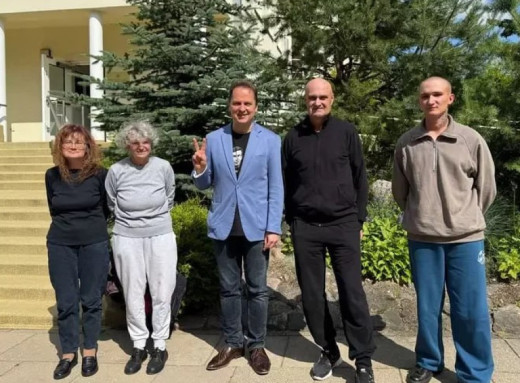Сергія Тіхановського звільнили після п’яти років колонії в Білорусі фото Сергія Тіхановського звільнили після п’яти років колонії в Білорусі фото