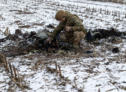 На Чернігівщині знешкодили бойову частину ворожого безпілотника  фото