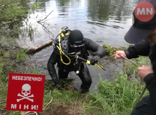 На Чернігівщині водолази-сапери розміновують водойми: скільки вже обстежили фото