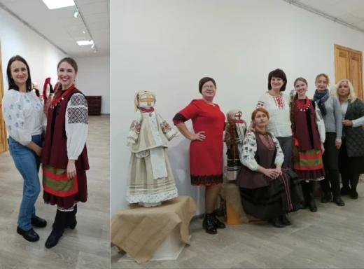 У Ніжині відкрилась перша персональна виставки робіт ніжинської майстрині, лялькарки Лесі Терещенко фото