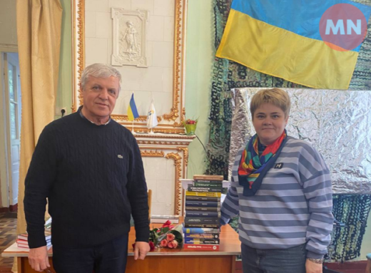 Відомий науковець Микола Тимошик представив свої книги у Ніжині фото