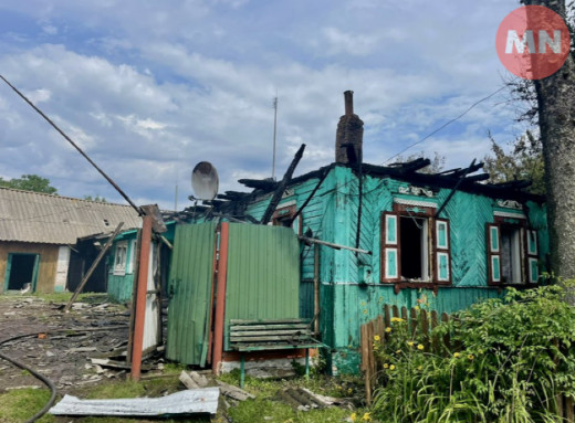 Росіяни атакували три прикордонні громади Чернігівщини: за добу зафіксували 32 вибухи, горіли будинки фото