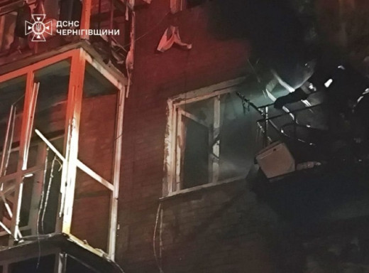 Фото наслідків масованої атаки дронів на Ніжин 15 жовтня