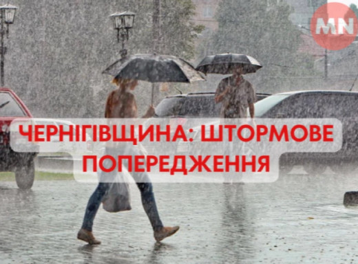 Посилення вітру та ожеледиця: на Чернігівщині оголосили штормове попередження фото