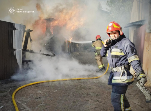 На Чернігівщині за добу сталося сім пожеж — ДСНС фото