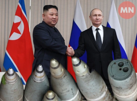 Кім Чен Ин міг передати Путіну 1.6 млн артснарядів — Washington Post фото