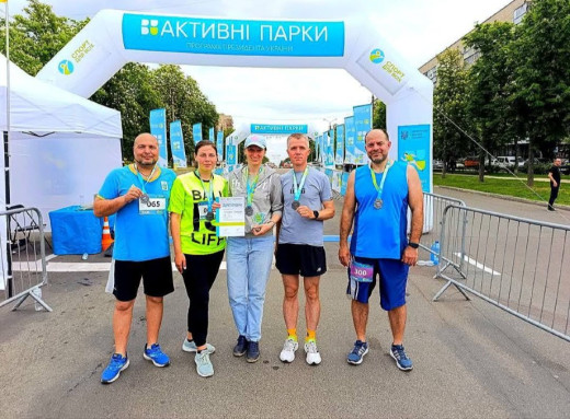 Ніжинка Катерина Солодка — друга на всеукраїнському забігу в Броварах фото