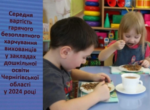 Середня вартість обіду в школі на Чернігівщині: реформація харчування дітей фото