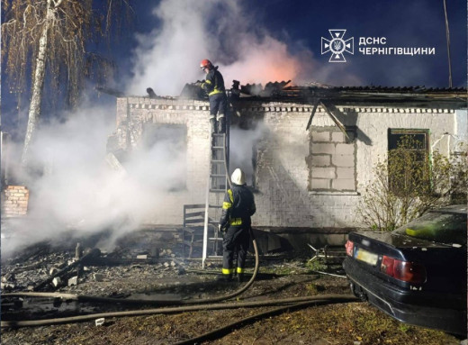 На Ніжинщині у результаті пожежі загинув 44-річний чоловік фото На Ніжинщині у результаті пожежі загинув 44-річний чоловік фото