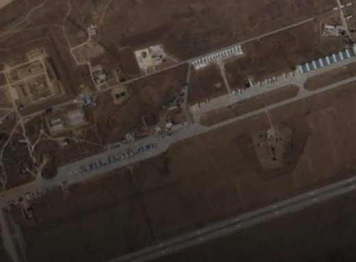 Сили оборони атакували російські літаки Су-34 на аеродромі Маріновка фото Сили оборони атакували російські літаки Су-34 на аеродромі Маріновка фото