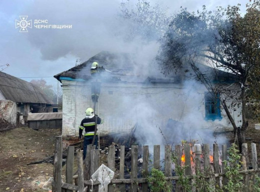 ДСНС ліквідувала три пожежі на Чернігівщині за добу: подробиці  фото