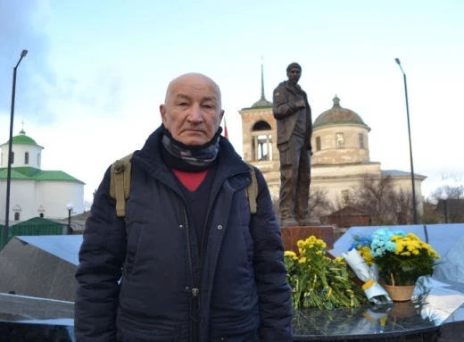 На відкриття Меморіалу Героям-захисникам до Ніжина завітав одесит Юрій Магуран фото