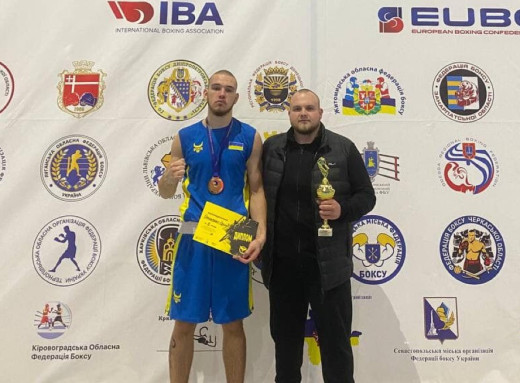 Юний боксер із Ніжина втретє привіз медаль із Чемпіонату України фото