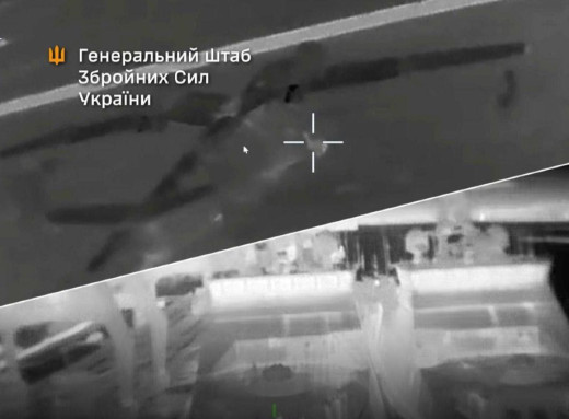 Генштаб повідомив про ураження російських кораблів біля Інкермана та літаків у Євпаторії фото