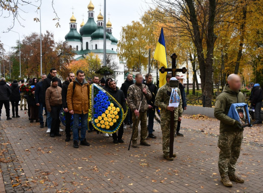 Ніжин попрощався з Воїном — Денисом Стецюном фото Ніжин попрощався з Воїном — Денисом Стецюном фото