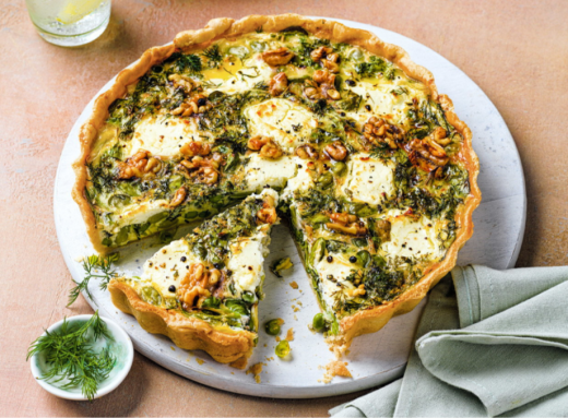 Овочевий кіш із козячим сиром: легкий рецепт, що завжди вдається фото