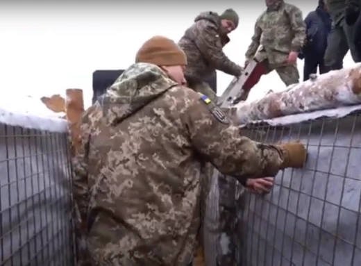 На півночі посилено укріплюють кордон (Відео) фото