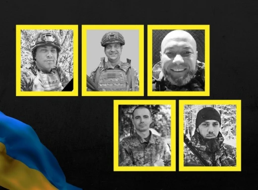 На Чернігівщині провели в останню путь п'ятьох Воїнів ЗСУ фото