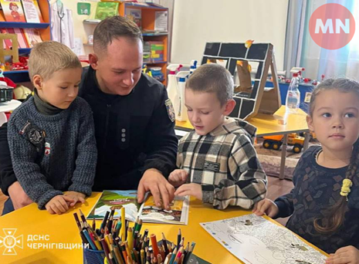 У дитсадку на Ніжинщині відкрили клас безпеки фото