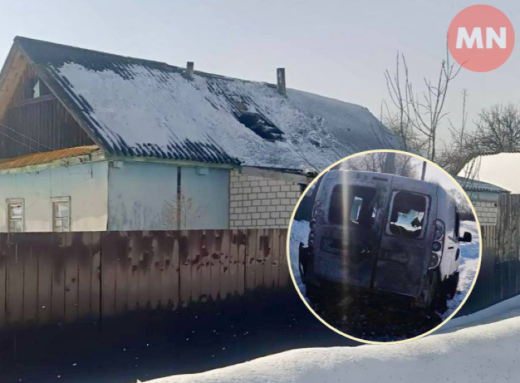 За добу на Чернігівщині — 66 обстрілів: російські дрони били по лісництву та цивільних авто фото