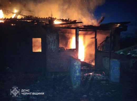 На Чернігівщині під час пожежі загинула 3-річна дитина, ще одного хлопчика госпіталізували фото