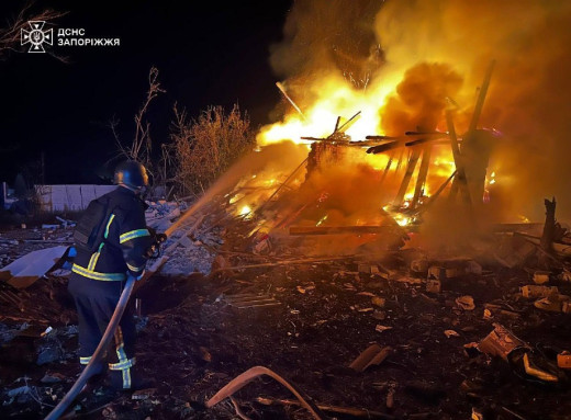 Росіяни атакували Кіровоградщину, Запоріжжя та Сумщину вночі: є загиблий та пошкоджена техніка фото