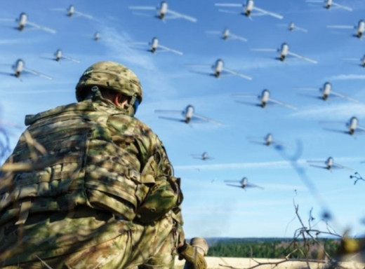 В Україні випробували першу у світі систему з роїв дронів-перехоплювачів фото