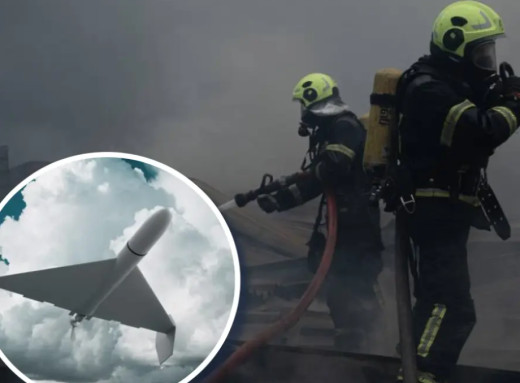 Вночі росіяни вдарили по обʼєкту критичної інфраструктурі в Чернігові фото