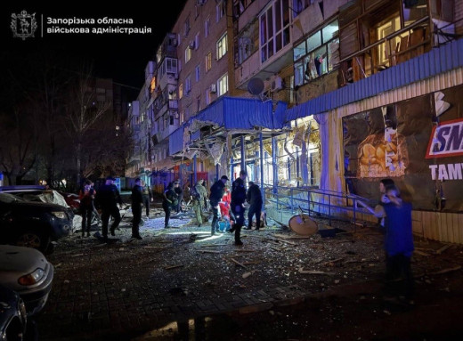 У Запоріжжі щонайменше п’ятеро людей постраждали внаслідок російської атаки фото