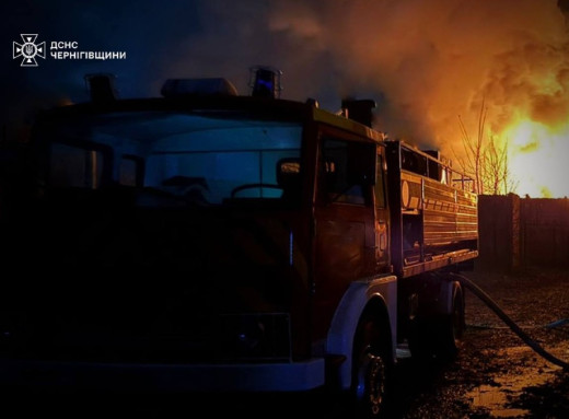 Російські дрони вдарили по енергетичній і залізничній інфраструктурі Чернігівщини фото