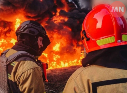 У Ніжині вночі сталася пожежа на складі автозапчастин фото