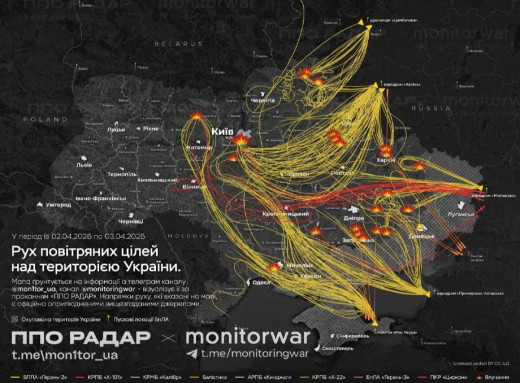 Росія масовано атакувала Україну дронами 3 квітня, є загибла і поранені фото