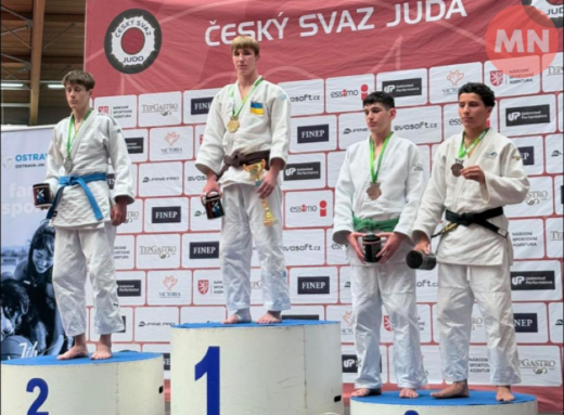 Ніжинські дзюдоїсти посіли четверте місце на міжнародному турнірі в Чехії фото