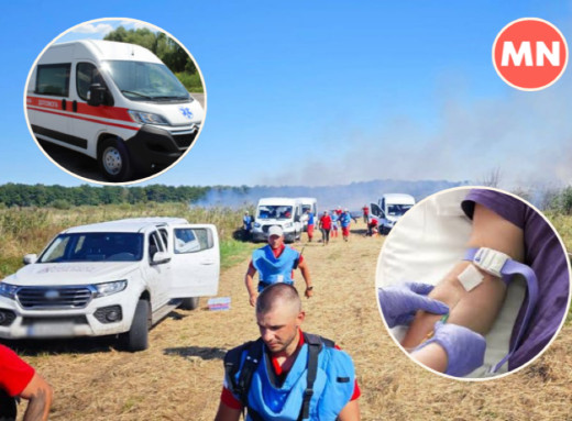 Чекає тривале лікування: медики про стан демінерів, яких РФ атакувала біля Чернігова фото