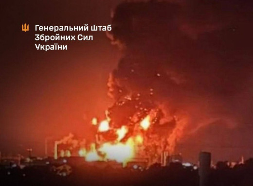 Сили оборони України уразили НПЗ в Краснодарському краї та низку об’єктів окупантів фото