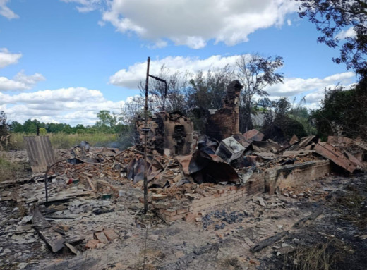 19 серпня росіяни били по трьох громадах Чернігівщини КАБами та дронами фото