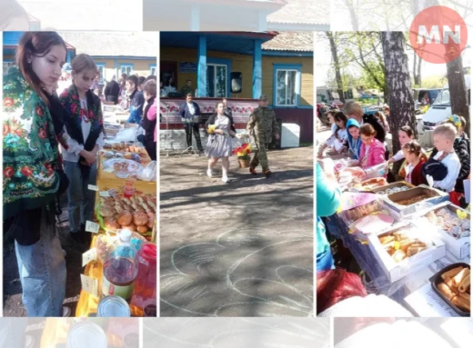 На Чернігівщині під час сільського ярмарку діти зібрали 40 тисяч гривень для ЗСУ фото