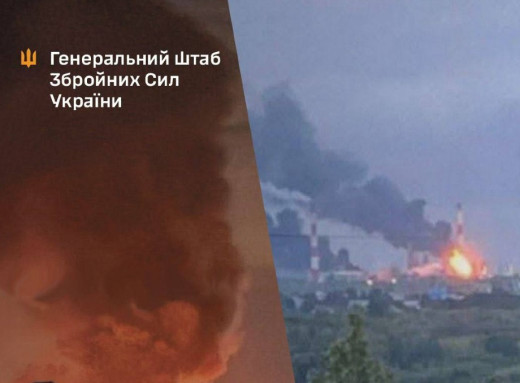 Генштаб підтвердив ураження Сизранського НПЗ у росії та пункту управління на Донеччині фото Генштаб підтвердив ураження Сизранського НПЗ у росії та пункту управління на Донеччині фото